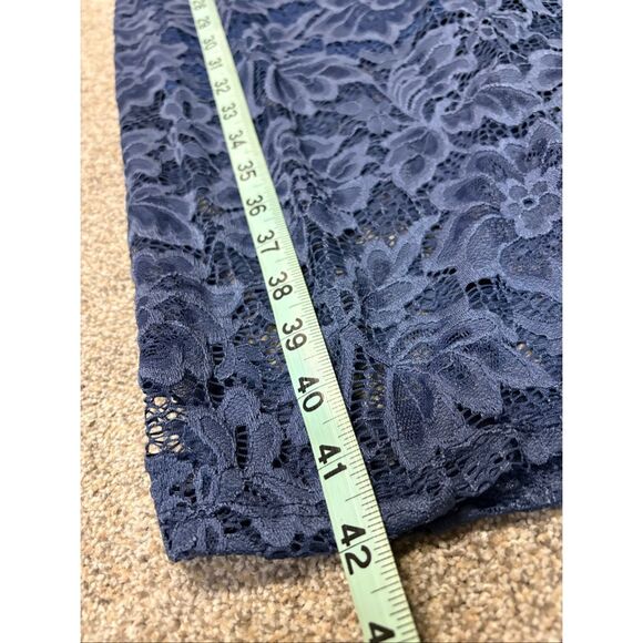 Charlotte Russe Lined Blue Soft Lace size Medium - Picture 6 of 10